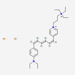 molecular formula C30H45Br2N3 B12353537 Neurodye GH4-64 