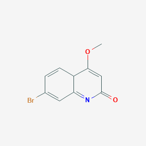 7-bromo-4-methoxy-4aH-quinolin-2-one