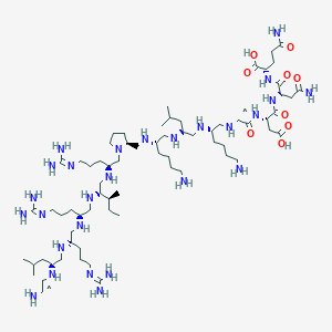 molecular formula C70H145N27O9 B12353653 CID 137699457 