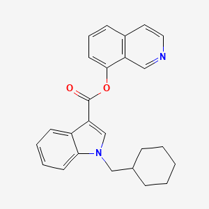 isoquinolin-8-yl1-(cyclohexylmethyl)-1H-indole-3-carboxylate