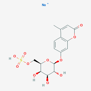 molecular formula C16H18NaO11S B12353774 CID 131851096 