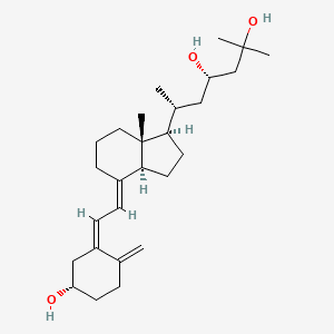 molecular formula C27H44O3 B1235381 23S,25-二羟基维生素D3 