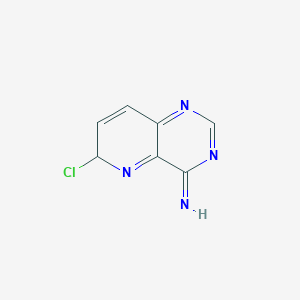 6-chloro-6H-pyrido[3,2-d]pyrimidin-4-imine