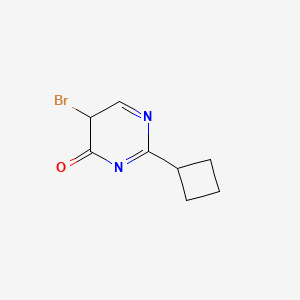 5-bromo-2-cyclobutyl-5H-pyrimidin-4-one