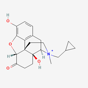 molecular formula C21H26NO4+ B1235389 Methylnaltrexone CAS No. 83387-25-1