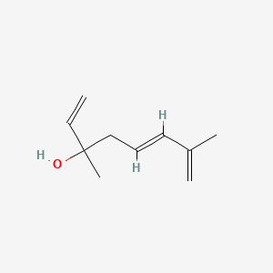 molecular formula C10H16O B1235390 Hotrienol CAS No. 29957-43-5