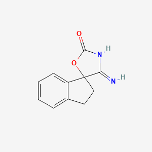 4'-Iminospiro[1,2-dihydroindene-3,5'-1,3-oxazolidine]-2'-one