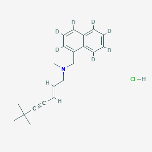 molecular formula C21H26ClN B12353948 Terbinafine-d7 Hydrochloride 