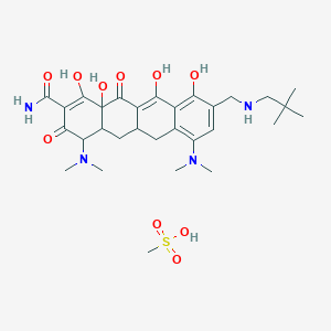 molecular formula C30H44N4O10S B12353970 Omadacycline mesylate 