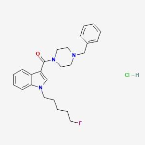 (4-benzylpiperazin-1-yl)(1-(5-fluoropentyl)-1H-indol-3-yl)methanone,monohydrochloride