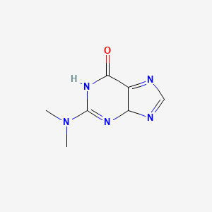 2-(Dimethylamino)-1,4-dihydropurin-6-one