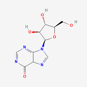 9-[(2R,3S,4S,5R)-3,4-dihydroxy-5-(hydroxymethyl)oxolan-2-yl]-5H-purin-6-one