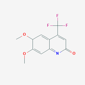 6,7-dimethoxy-4-(trifluoromethyl)-6H-quinolin-2-one