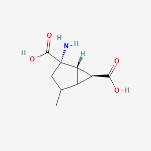 (1S,2S,4R,5R,6S)-2-Amino-4-methylbicyclo[3.1.0]hexane-2,6-dicarboxylicacid