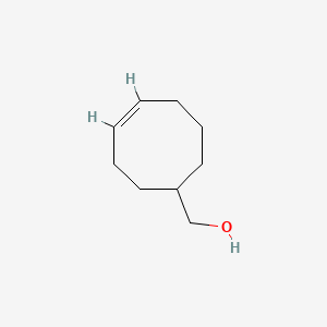 molecular formula C9H16O B12354234 4-Cyclooctene-1-methanol 