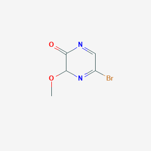 6-bromo-2-methoxy-2H-pyrazin-3-one