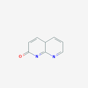 molecular formula C8H6N2O B12354276 4aH-1,8-naphthyridin-2-one 