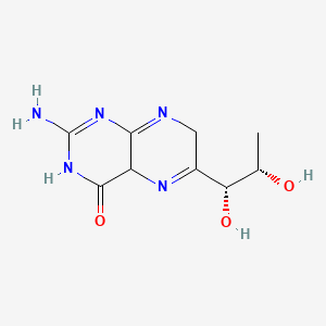 2-amino-6-[(1R,2S)-1,2-dihydroxypropyl]-4a,7-dihydro-3H-pteridin-4-one