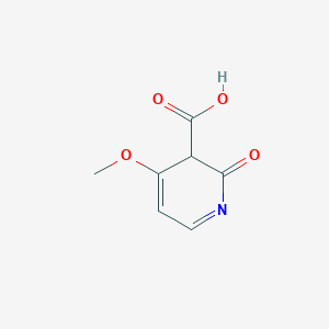 4-methoxy-2-oxo-3H-pyridine-3-carboxylic acid