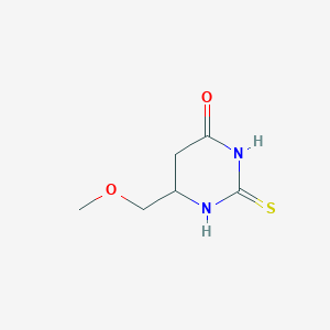 6-(Methoxymethyl)-2-sulfanylidene-1,3-diazinan-4-one