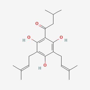 molecular formula C21H30O4 B1235434 Deoxyhumulone CAS No. 4374-93-0