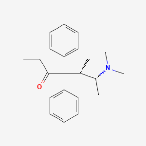 molecular formula C22H29NO B1235435 5-Methylmethadone CAS No. 51673-47-3