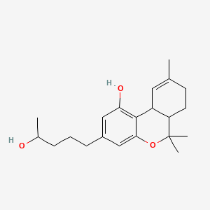 molecular formula C21H30O3 B1235437 4'-Hydroxy-thc CAS No. 58434-43-8