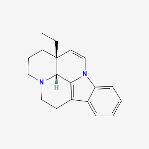 molecular formula C19H22N2 B1235447 Eburnamenine 
