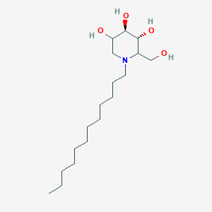 (3R,4R)-1-dodecyl-2-(hydroxymethyl)piperidine-3,4,5-triol