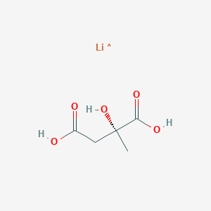 molecular formula C5H8LiO5 B12354482 (R)-(-)-Citramalic Acid Lithium 