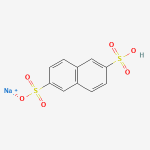 molecular formula C10H7NaO6S2 B12354488 Naphthalene-2,6-disulphonic acid, sodium salt CAS No. 51770-80-0