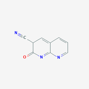 2-oxo-3H-1,8-naphthyridine-3-carbonitrile