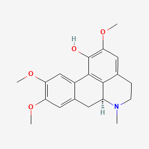 molecular formula C20H23NO4 B1235453 (+)-Thaliporphine 