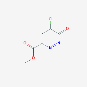 methyl 4-chloro-3-oxo-4H-pyridazine-6-carboxylate