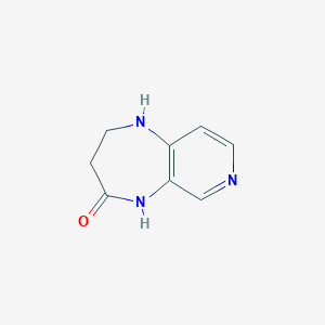 1H,2H,3H,4H,5H-pyrido[3,4-b][1,4]diazepin-4-one