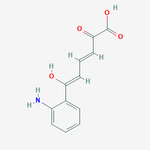(2E,4E)-6-(2-aminophenyl)-2-hydroxy-6-oxohexa-2,4-dienoic acid