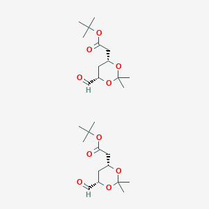 L-erythro-Hexuronic acid, 3,5-dideoxy-2,4-O-(1-methylethylidene)-, 1,1-dimethylethyl ester