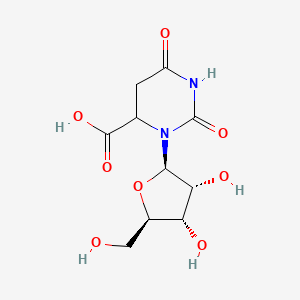 molecular formula C10H14N2O8 B12354611 5,6-Di-hydroorotidine 