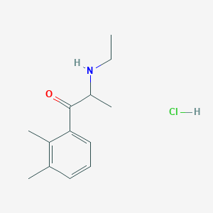 1-(2,3-Dimethylphenyl)-2-(ethylamino)propan-1-one,monohydrochloride