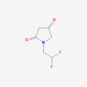 1-(2,2-Difluoroethyl)pyrrolidine-2,4-dione