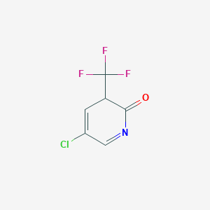 5-chloro-3-(trifluoromethyl)-3H-pyridin-2-one