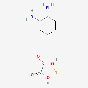 Trans-l-diaminocyclohexane oxalatoplatinum