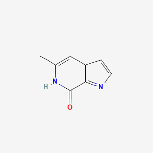 5-Methyl-3a,6-dihydropyrrolo[2,3-c]pyridin-7-one