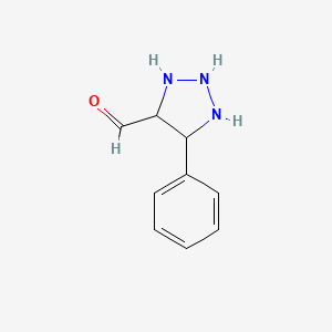 5-Phenyltriazolidine-4-carbaldehyde