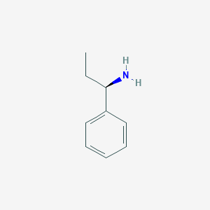 molecular formula C9H13N B123547 (R)-(+)-1-Phenylpropylamine CAS No. 3082-64-2
