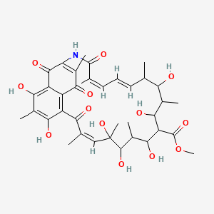 B1235470 Damavaricin C CAS No. 58849-86-8