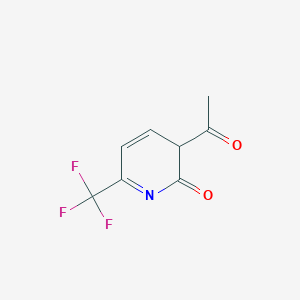 3-acetyl-6-(trifluoromethyl)-3H-pyridin-2-one