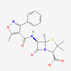 molecular formula C19H18N3O5S- B1235473 前列腺素 