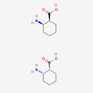 (1S,2R)-2-Aminocyclohexane-1-carboxylic acid;(1R,2S)-2-aminocyclohexane-1-carboxylic acid