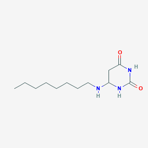 6-(Octylamino)-1,3-diazinane-2,4-dione